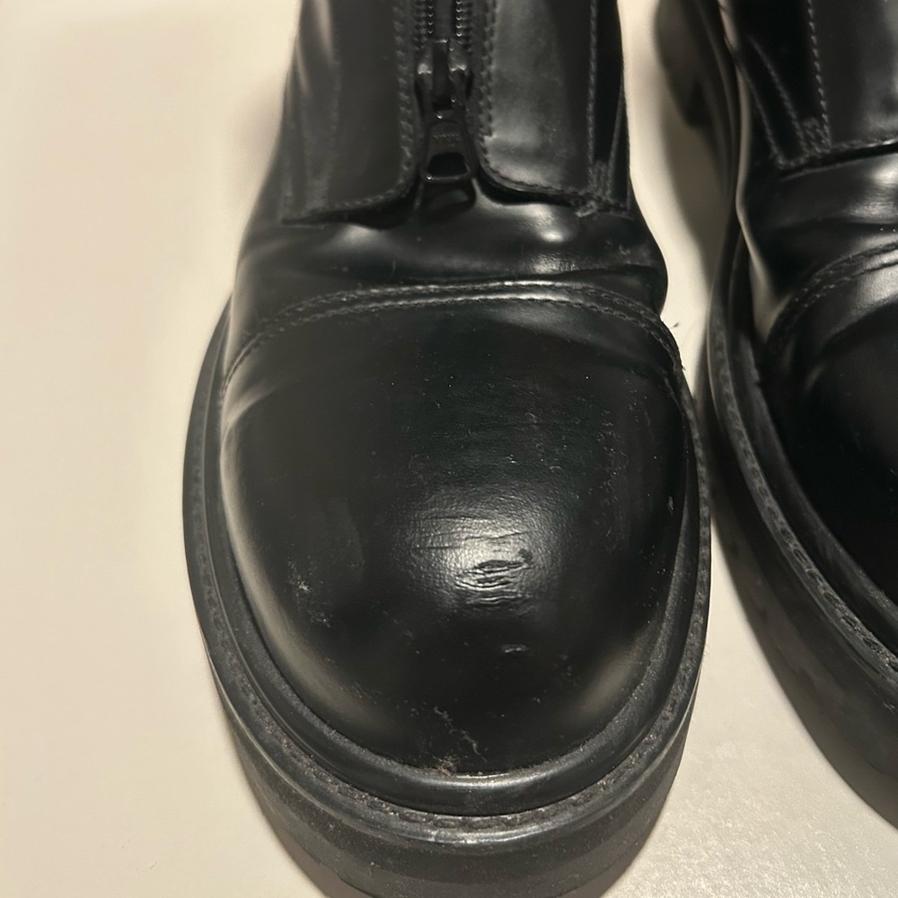RARE Vetements Combat Boots Size 13 steel toe heavy duty - Picture 5 of 10